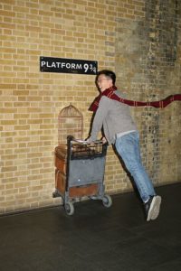 Me at "Platform 9 3/4"